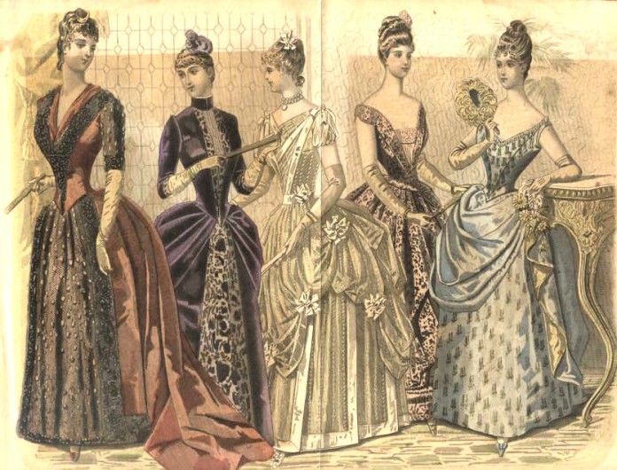 Ահա և 19-րդ դարի կանացի նորաձևությունը Փարիզում